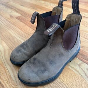 Womens Blundstone Rustic Brown Leather Booties - fits like a US 6.5